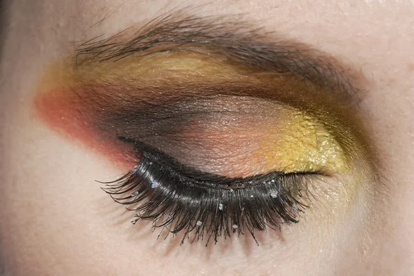 Lovely eye shadow — Stock Photo, Image