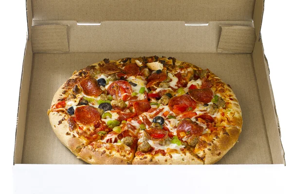 Pizza packet — Stockfoto