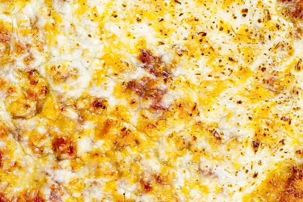 Volledige frame shot van een kaas pizza — Stockfoto