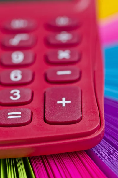 Pink calculator — Stock Photo, Image