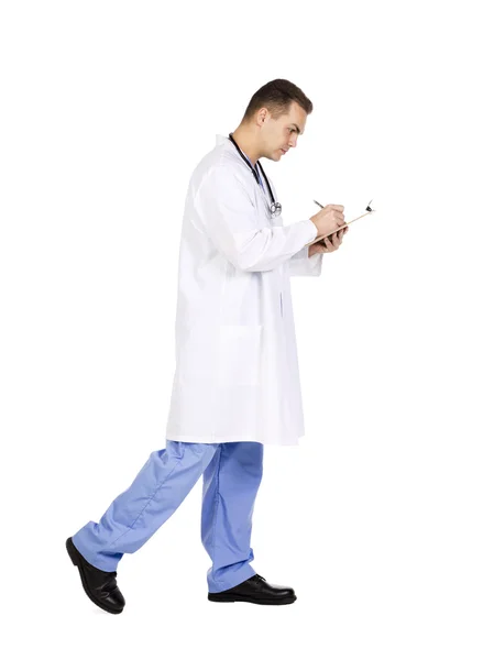 Professional healthcare with clipboard — Stock Photo, Image