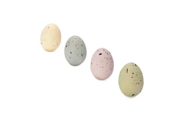 Four colorful easter eggs — Stock Photo, Image