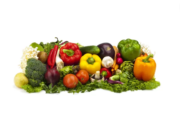 新鮮でおいしい野菜の配置 — ストック写真