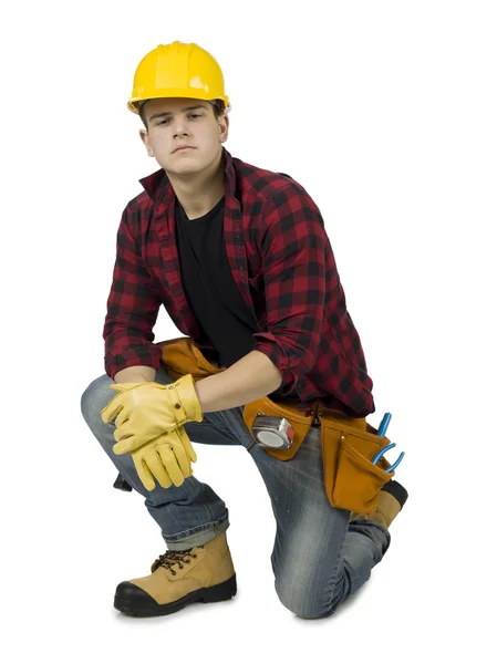 Good looking carpenter — Stock Photo, Image