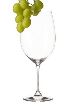 boş bardak şarap üzümleri