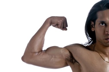 adam onun pazı esneme