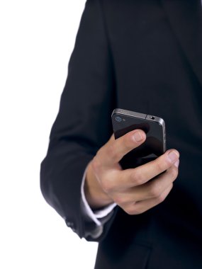 taşınabilir telefon ile el