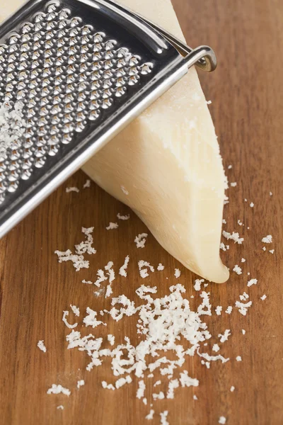 Grated feta cheese — Stock Photo, Image