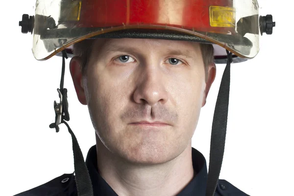 Handsome firefighter — Stock Photo, Image