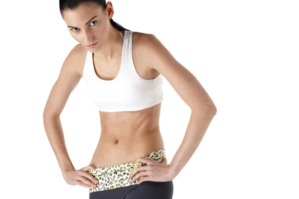 Healthy young woman posing for the camera — Stock Photo, Image