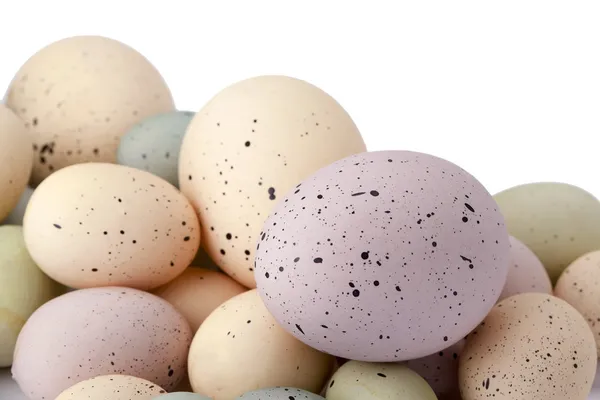 Heap of colorful easter eggs — Stock Photo, Image