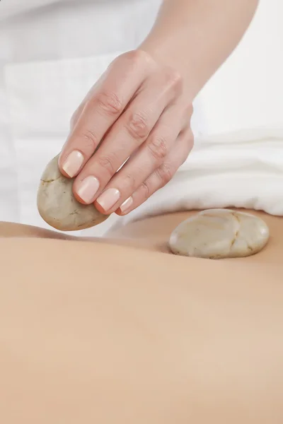 Stone massage — Stock Photo, Image