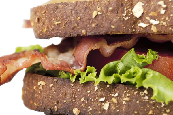 Whole wheat toasted blt — Stock Photo, Image