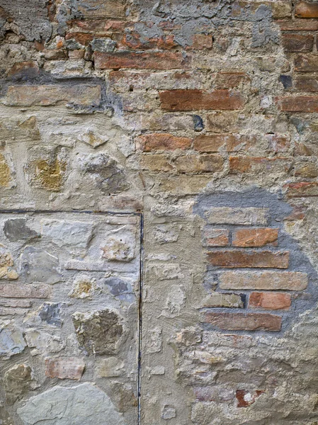 Ancient brick wall — Stock Photo, Image