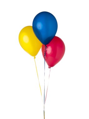 farklı renkler ile balonlar