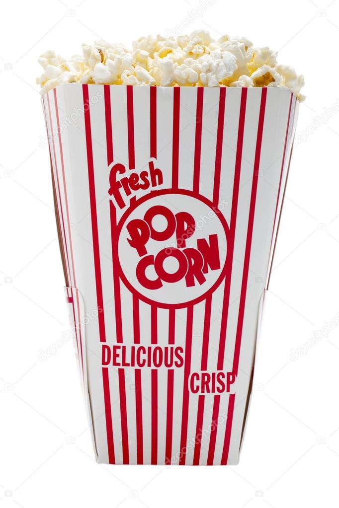 Fresh popcorn bucket