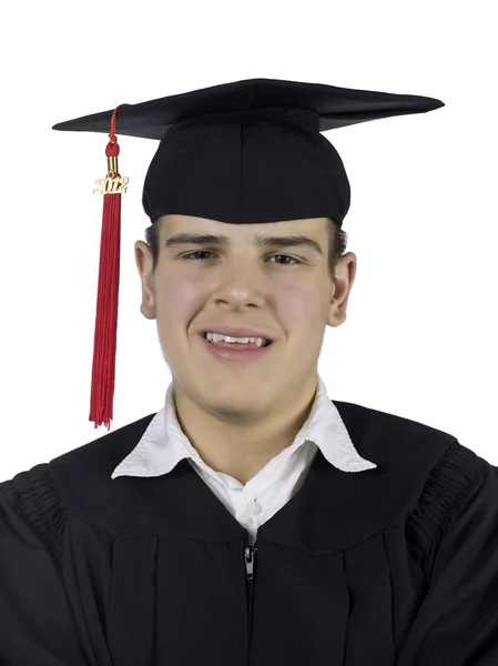 Absolvování samec studenta — Stock fotografie