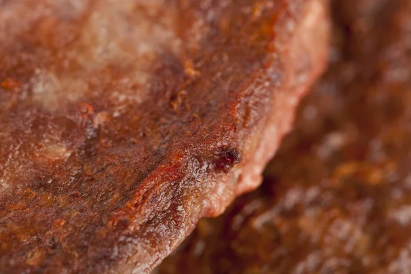 Bifes de carne grelhadas — Fotografia de Stock