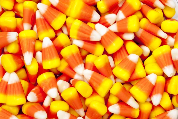 Halloween candy corn — Stock Photo, Image