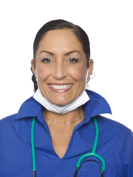 Happy female nurse — Stock Photo, Image