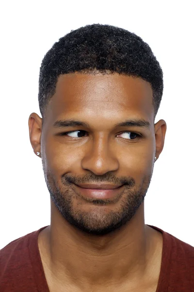 Smiling black man — Stock Photo, Image