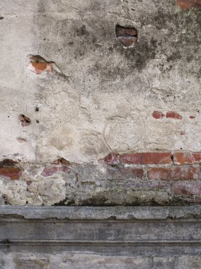 eski beton duvar