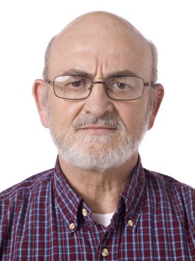 Yaşlı adam portresi