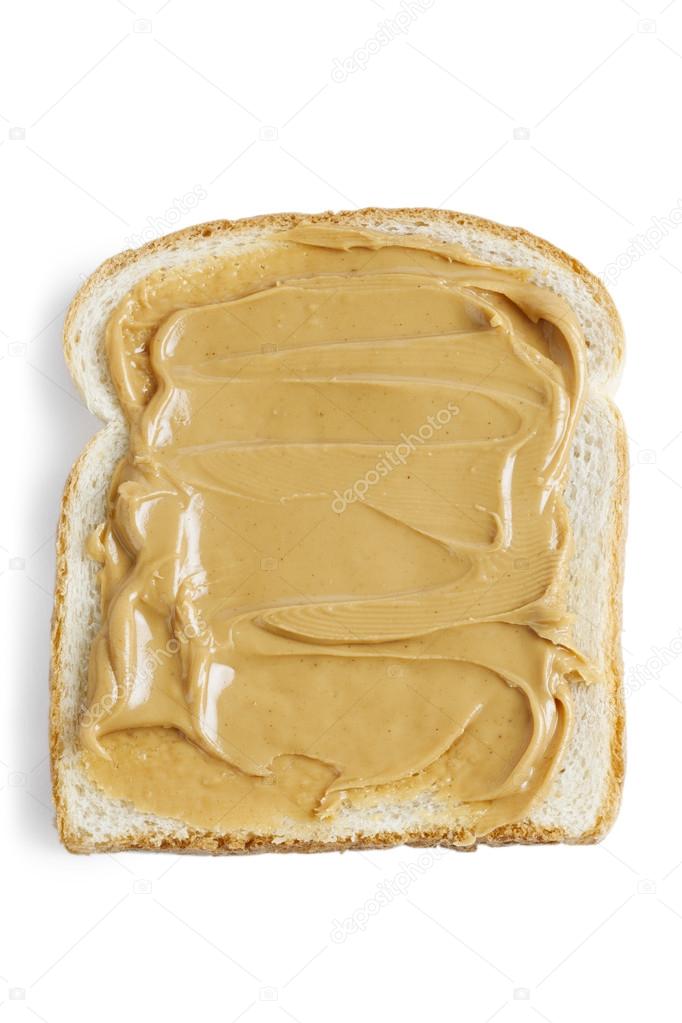 Open Peanut Butter Sandwich Stock Photo By C Kozzi2