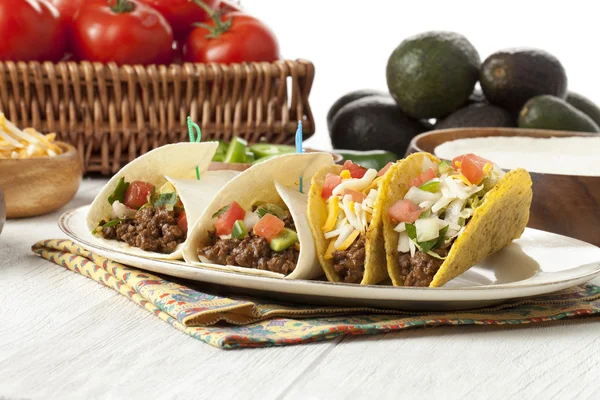 Läckra tacos — Stockfoto