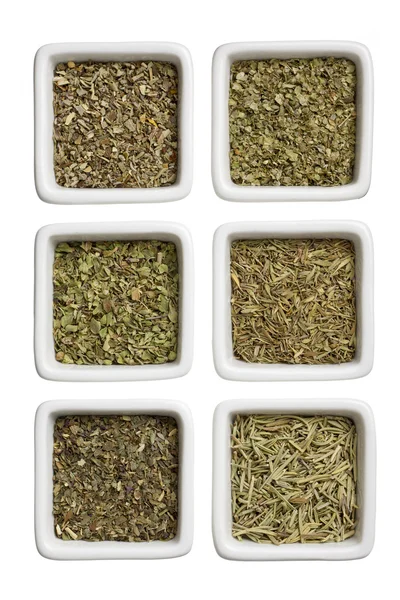 Diferentes tipos de hojas de té —  Fotos de Stock