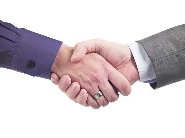 Doctor shaking hands — Stock Photo, Image