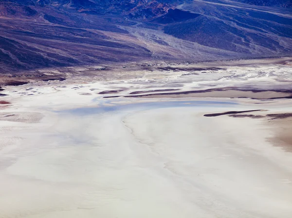 Spodní pohled na údolí smrti — Stock fotografie