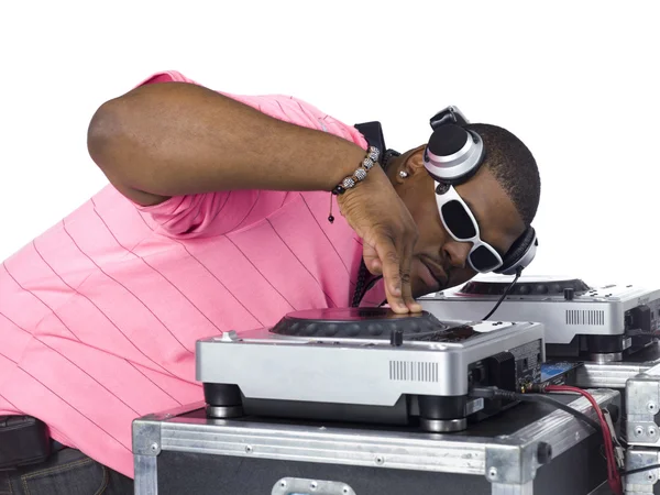 Manliga dj — Stockfoto