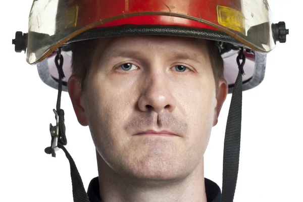 Male firefighter — Stock Photo, Image