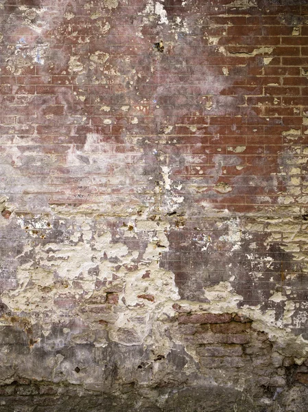 A destroyed brick wall — Stock Photo, Image