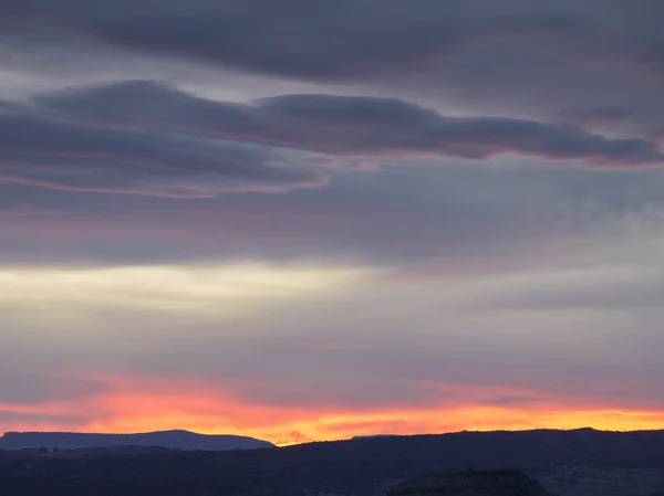 Canyonlands nationalpark sunset — Stockfoto