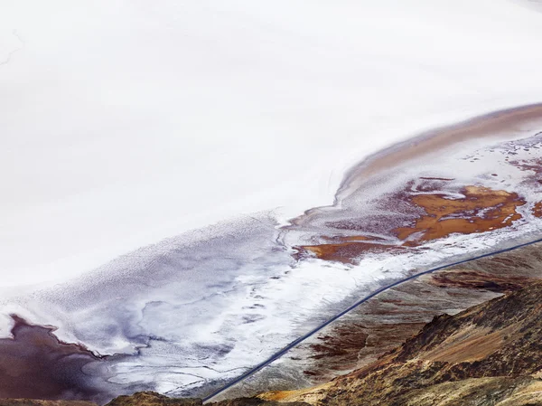 Death valley nízký bod — Stock fotografie