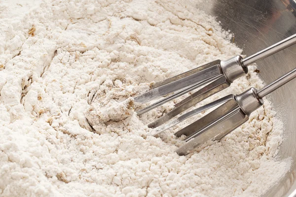 A flour in a bowl — Stock Photo, Image