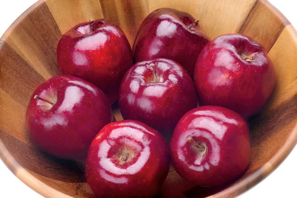 Apple in a basket — Stock Photo, Image