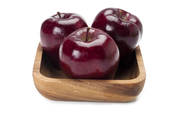 Apples in a tray — Stock Photo, Image