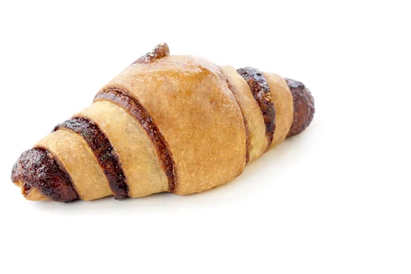 Close up of croissant on white — Stock Photo, Image