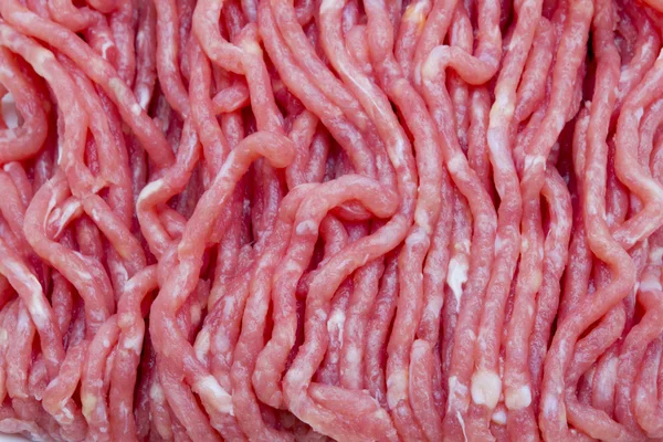 Close up van gehakt vlees — Stockfoto