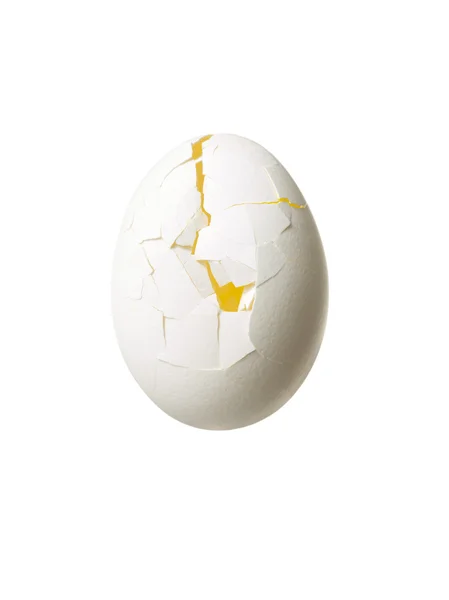 Telur retak — Stok Foto