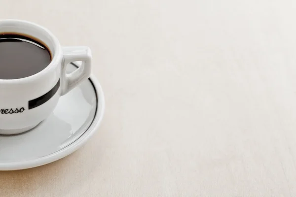 Imagen recortada de una taza de café — Foto de Stock