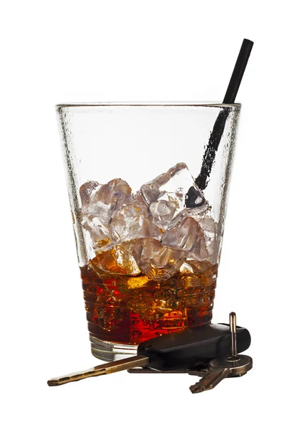 Drinking and driving — Stock Photo, Image
