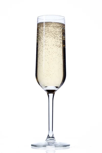 Glass full of champagne Stock Picture