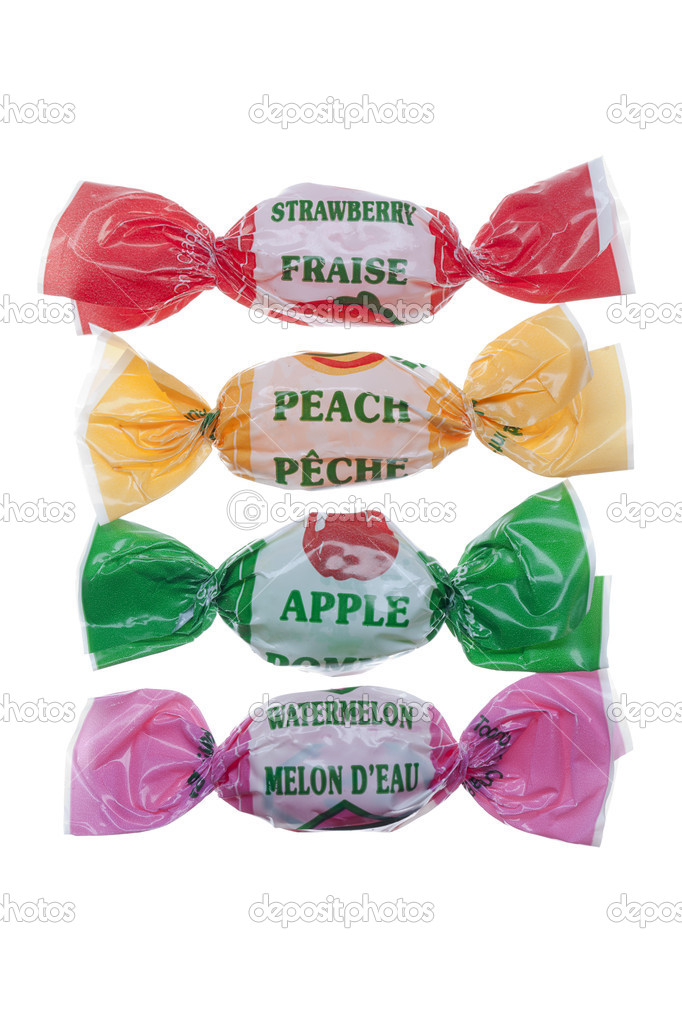 colorful fruit candies