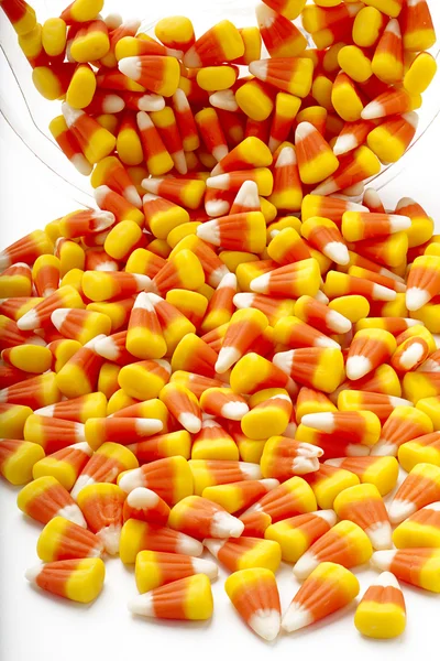 Pile of candy corn — Stock Photo, Image