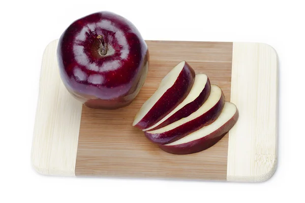 Produce being cut — Stock Photo, Image