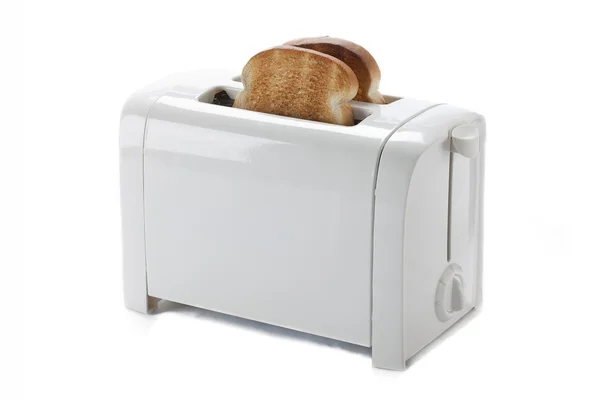 Chleb tostowy w toster — Zdjęcie stockowe